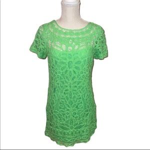 Lilly Pulitzer Marie Kate Dress in Bright Lime Green